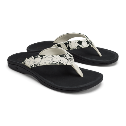 OluKai Sale | ‘Ohana Women's Best Selling Beach Sandals - Lava Rock / Pa‘i