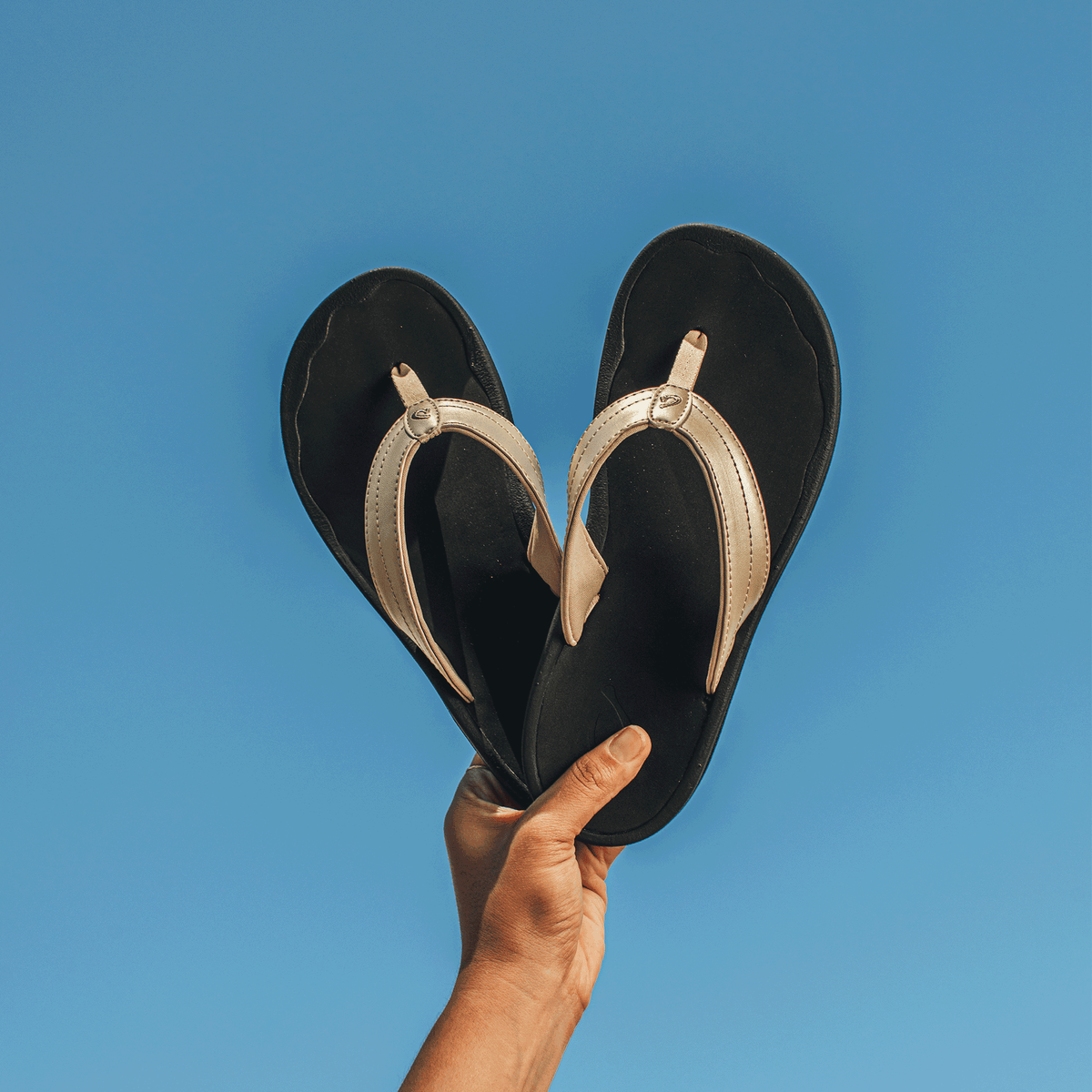 OluKai Recommended | OluKai ‘Ohana - Bubbly / Black | Women's Beach Sandals