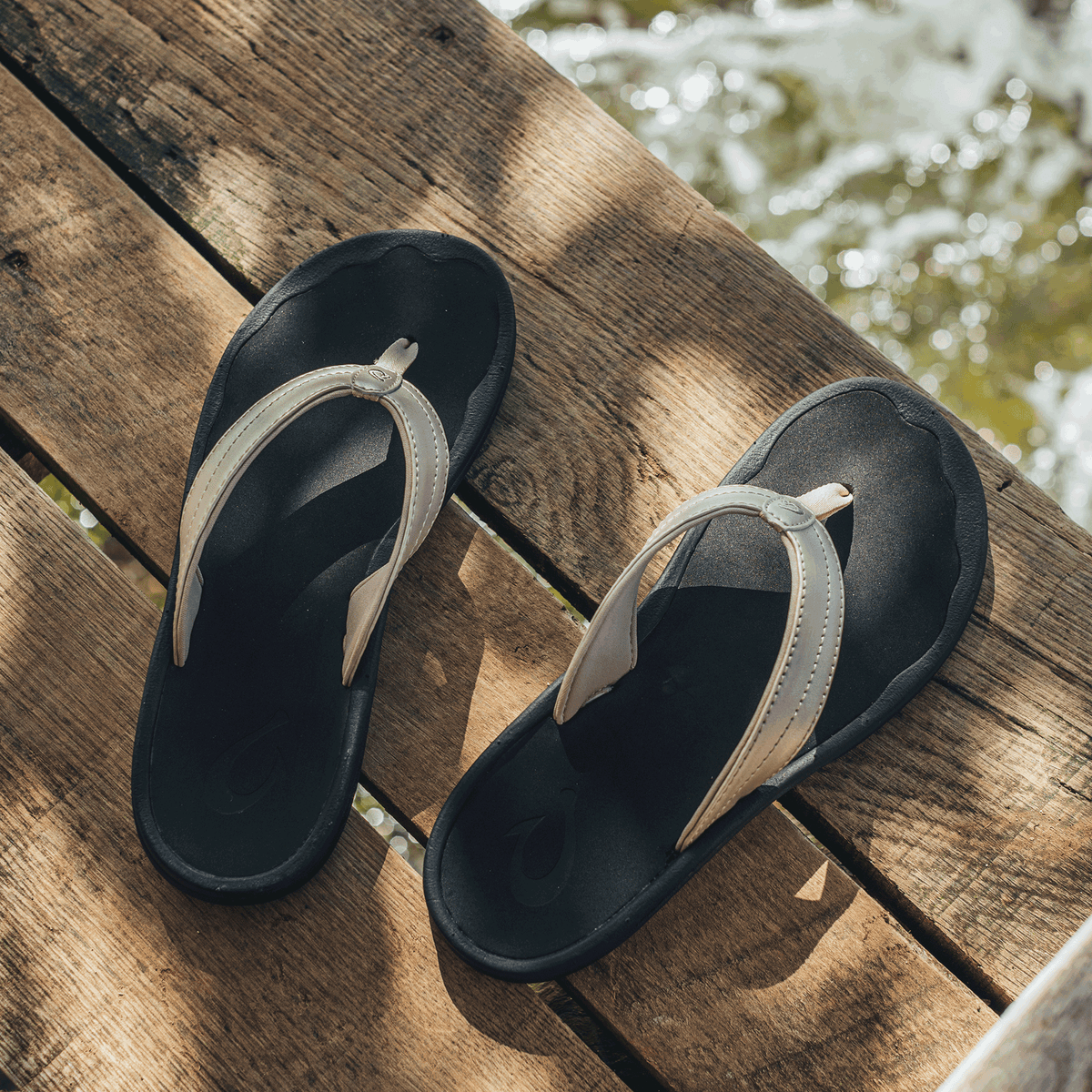 OluKai Recommended | OluKai ‘Ohana - Bubbly / Black | Women's Beach Sandals