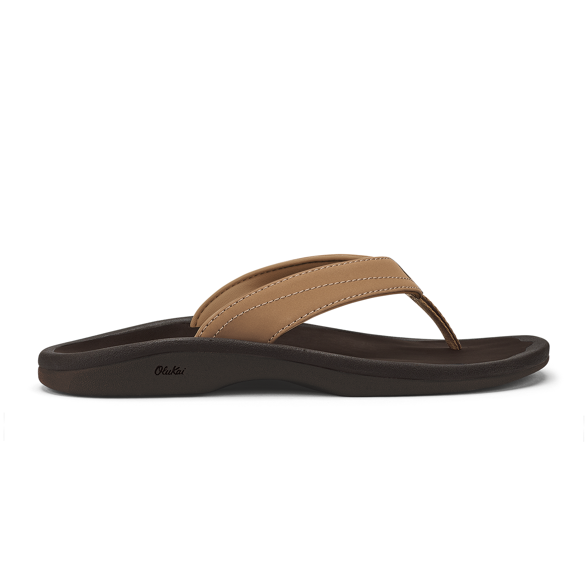 OluKai Top Pick | ‘Ohana Women's Beach Sandals - Almond / Dark Java