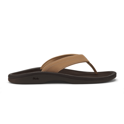 OluKai Top Pick | ‘Ohana Women's Beach Sandals - Almond / Dark Java