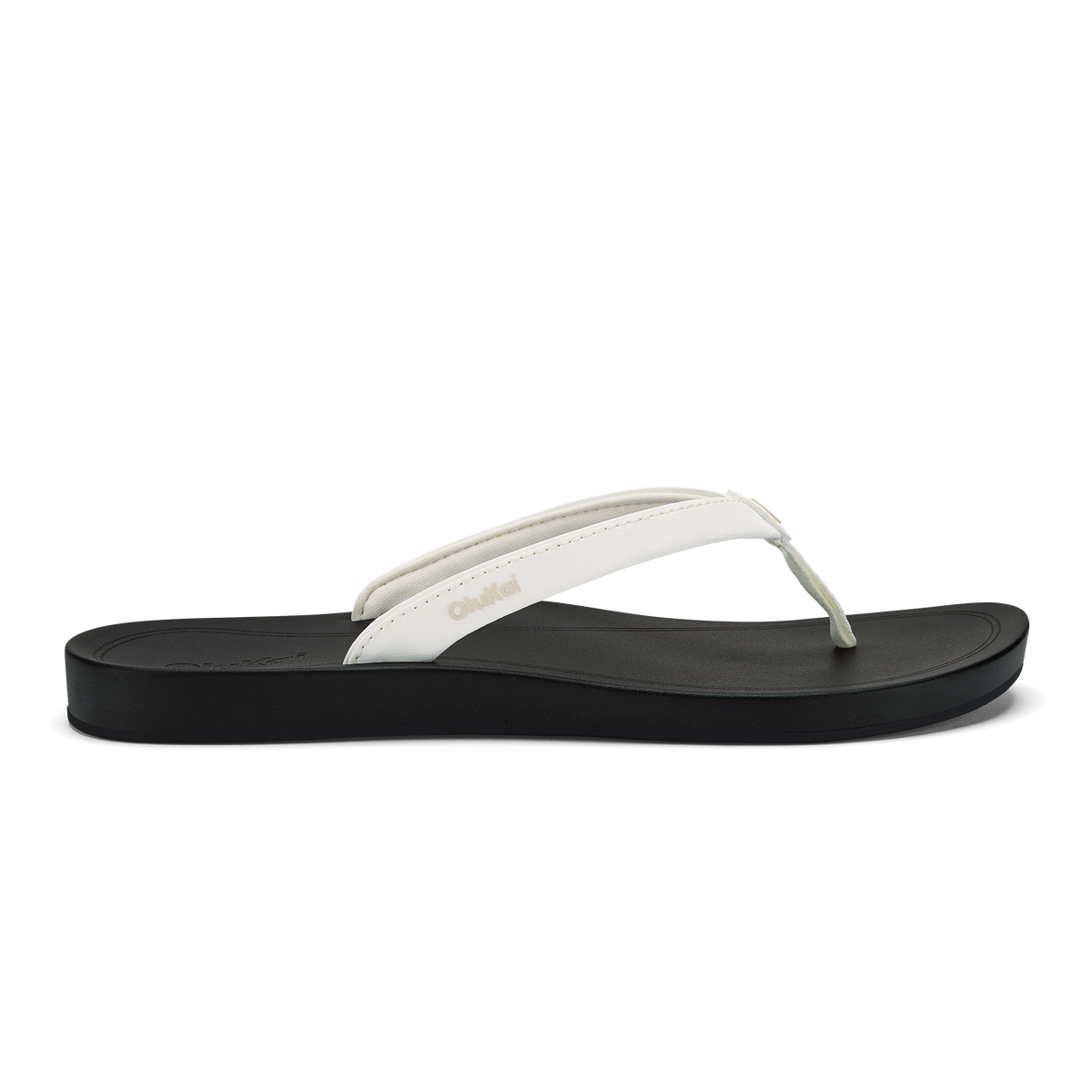 OluKai Great Value | ‘Uiki Women’s Everyday Beach Sandals - Bright White / Lava Rock