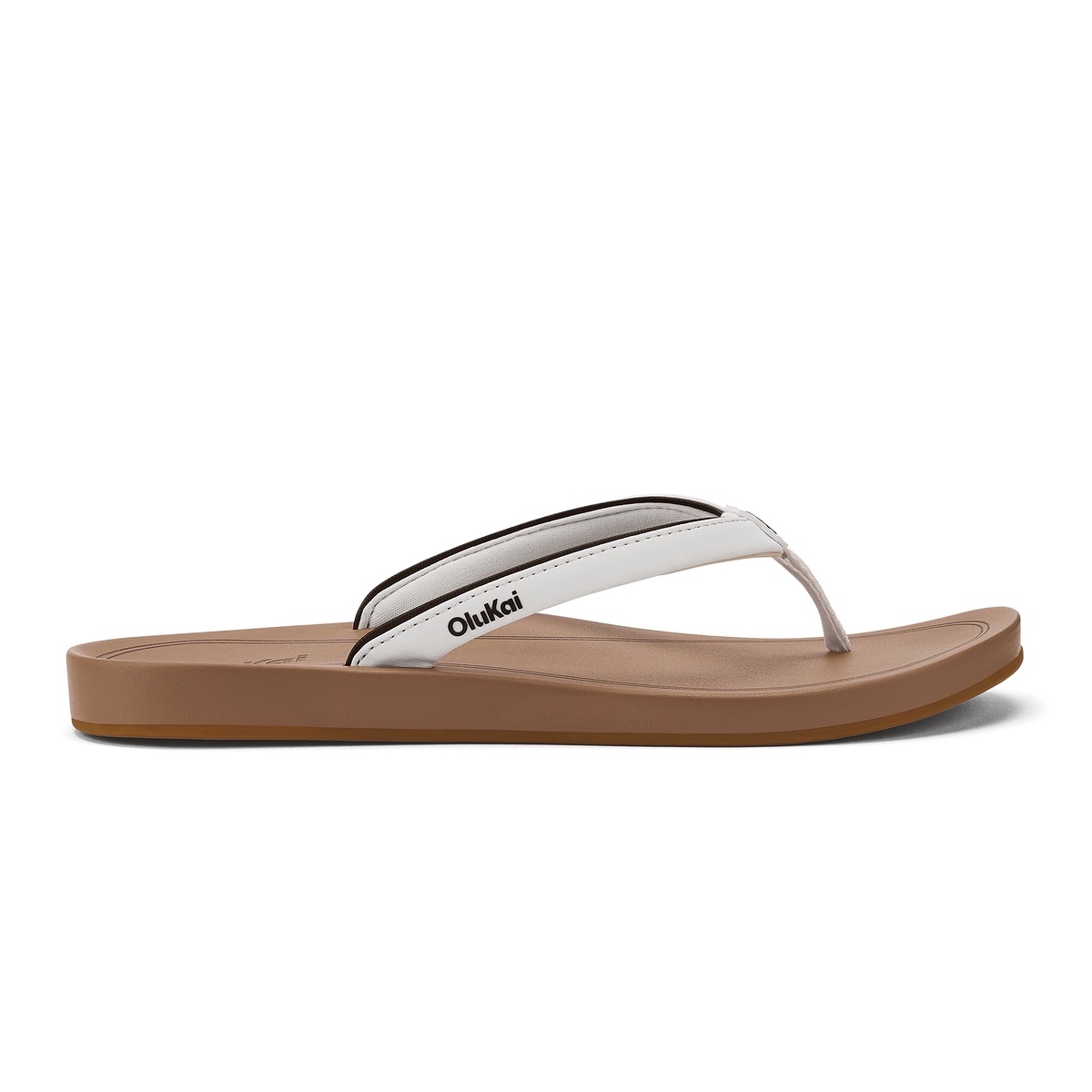 OluKai Value | ‘Uiki Women’s Everyday Beach Sandals - White Sand / Almond