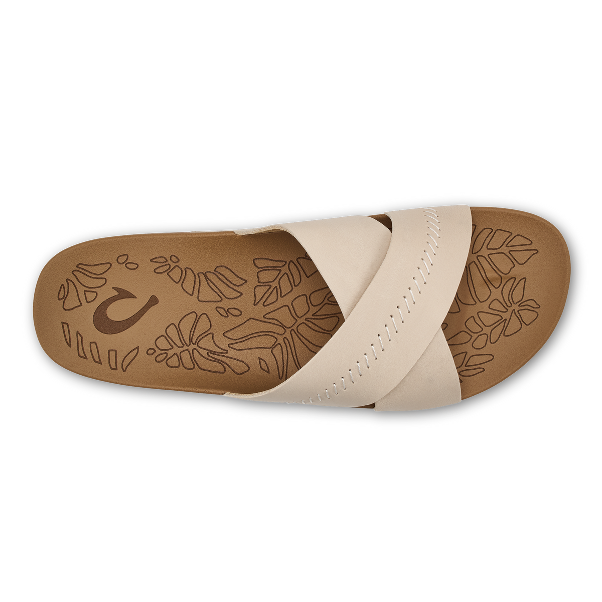OluKai Deals | Kipe‘a ‘Olu Women‘s Slide Sandals - Puka / Tan