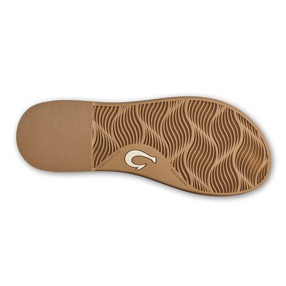 OluKai Top Pick | La‘i Slide Women’s Slide Beach Sandals - Tan