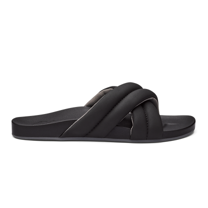 OluKai Deals | Hila Women’s Beach Slide Sandals - Black