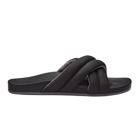 OluKai Deals | Hila Women’s Beach Slide Sandals - Black