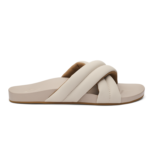 OluKai Classic | Hila Women’s Beach Slide Sandals - Cloudy