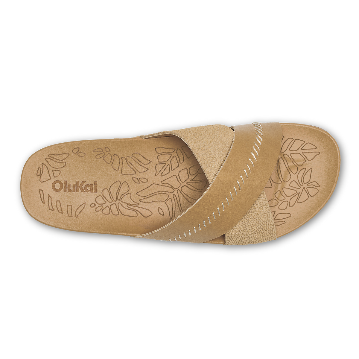 OluKai Sale | Kipe‘a ‘Olu Women‘s Slide Sandals - Warm Sand