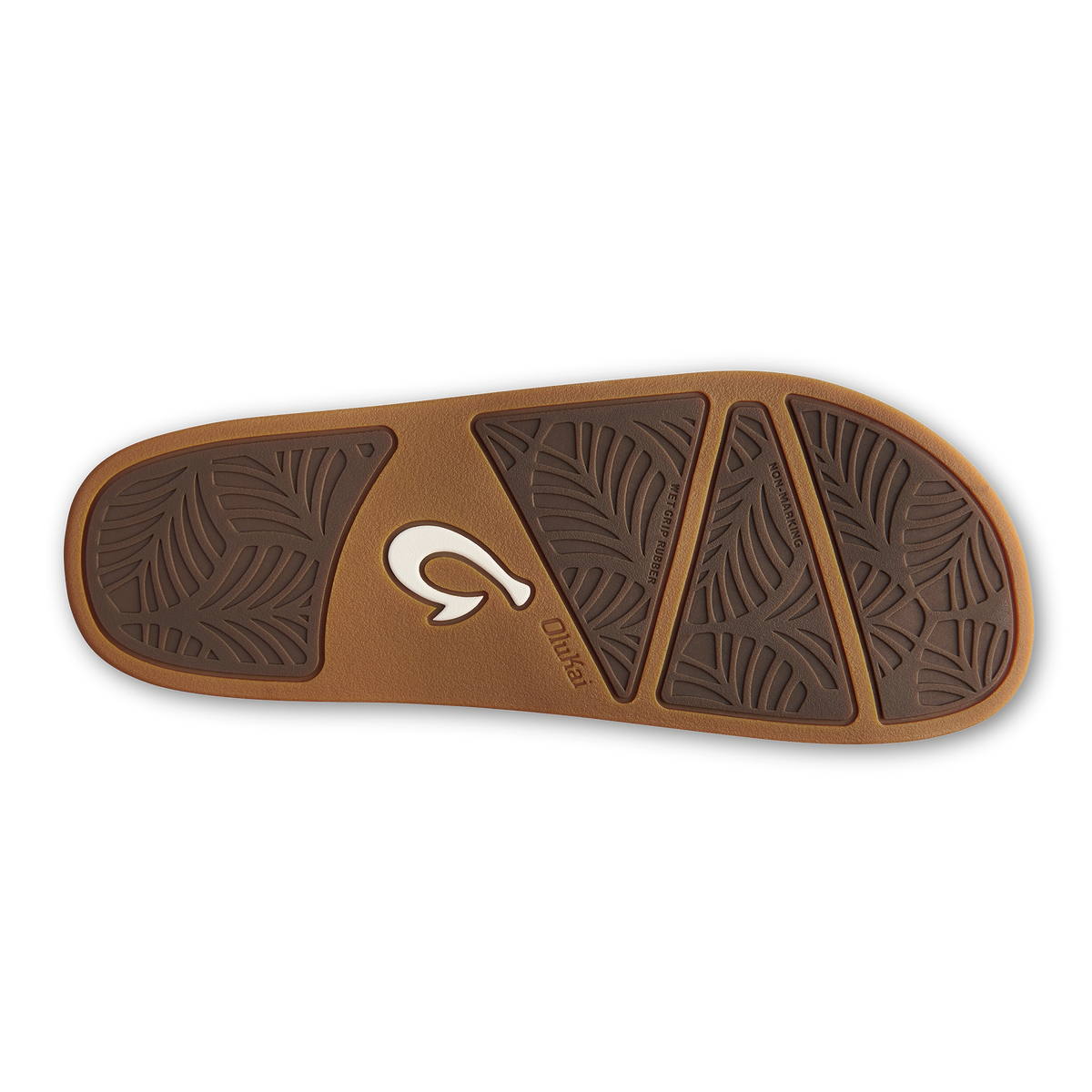 OluKai Smart Buy | Kāmola Women’s Leather Slide Sandals - Tan