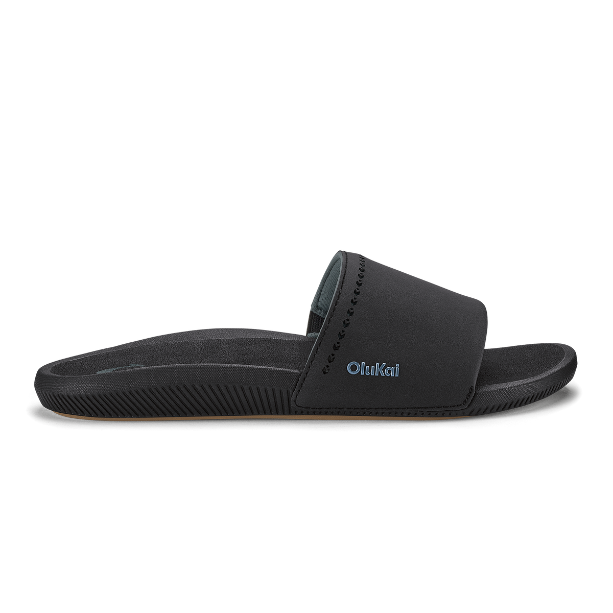 OluKai Value | Ulele Slide - Black / Black