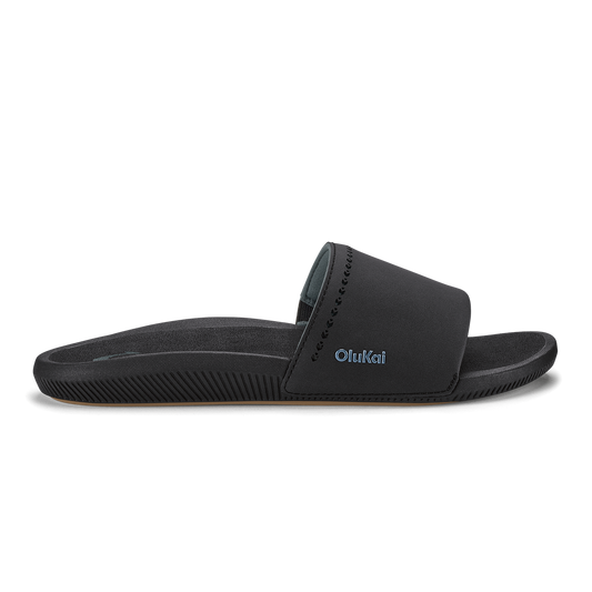 OluKai Value | Ulele Slide - Black / Black