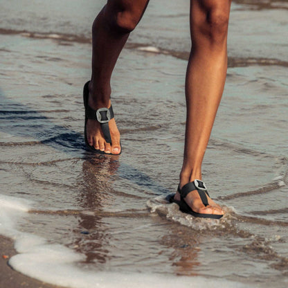 OluKai Classic | La‘i T-Bar Women’s Strappy Sandals - Lava Rock