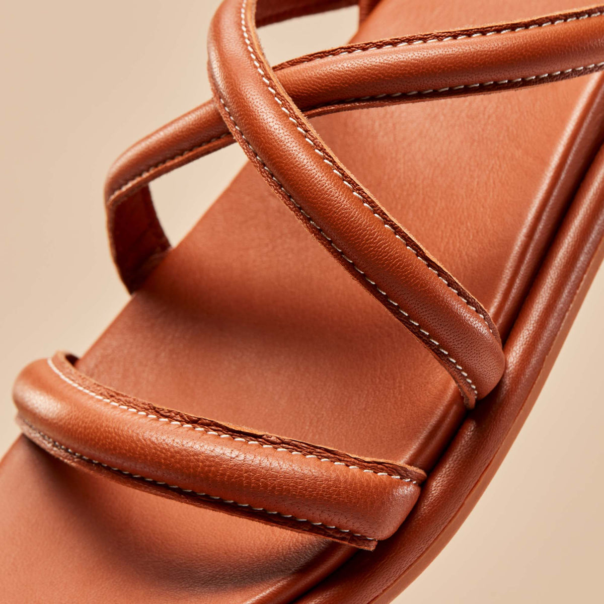 OluKai Sale | Tiare Strappy Women’s Leather Sandals - Fox