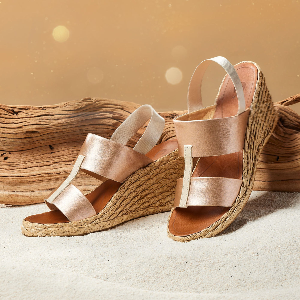 OluKai Classic | Lile Wedge - Copper / Tan