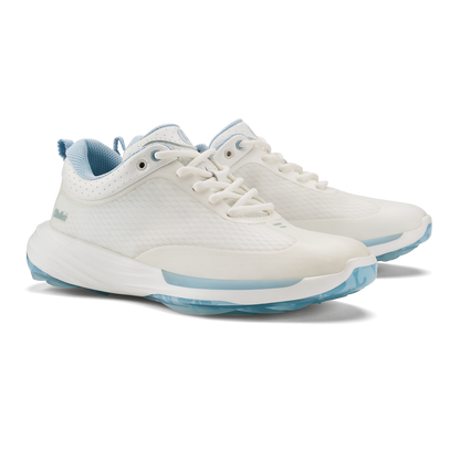 OluKai Best Price | Mākena Women’s Waterproof Golf Shoes - Bright White