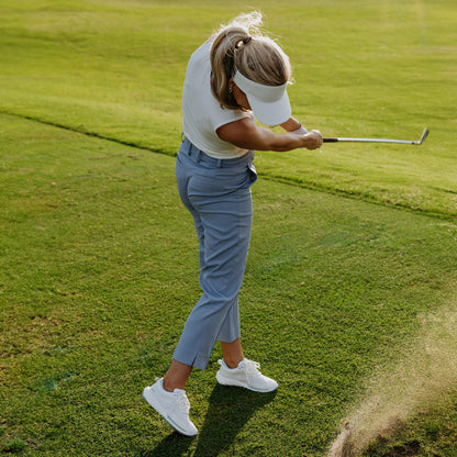 OluKai Best Price | Mākena Women’s Waterproof Golf Shoes - Bright White
