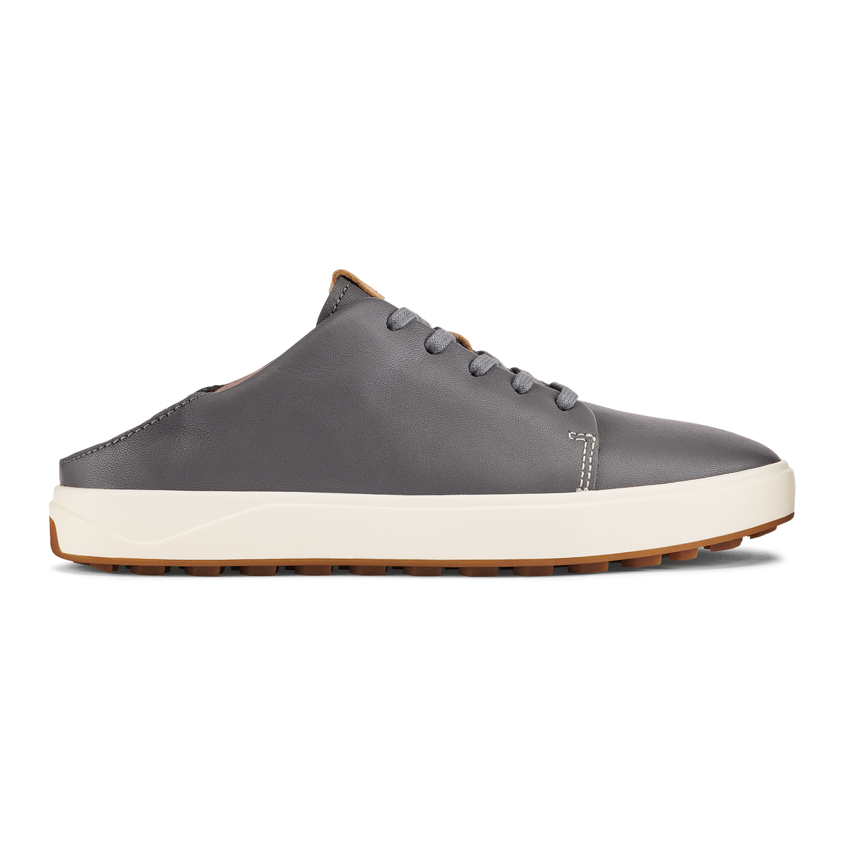 OluKai Quality | Wailea Women’s Waterproof Leather Golf Shoes - Stone