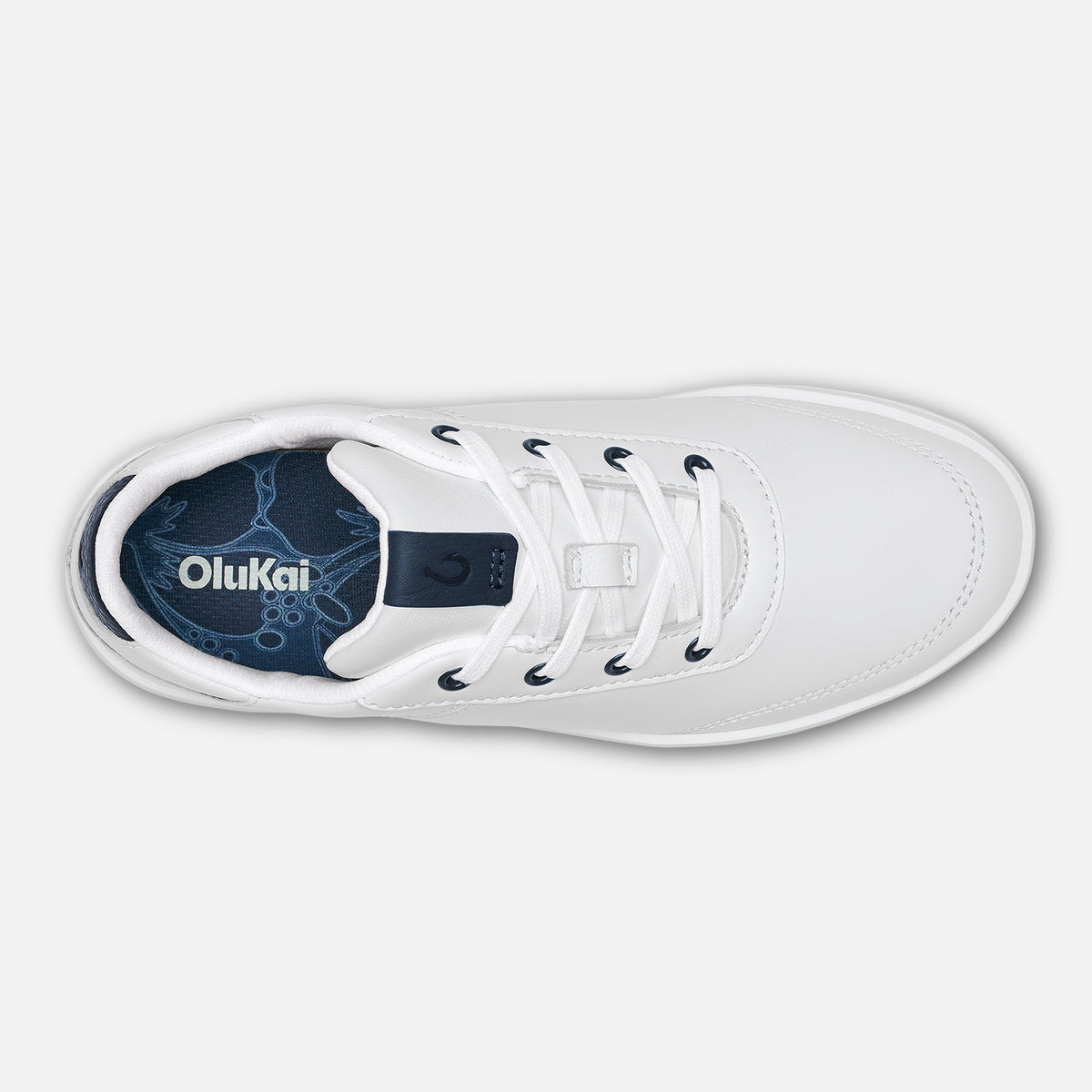 OluKai Quality | Puakea - Bright White / Trench Blue